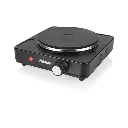 Tristar Table hob | KP-6151 | Number of burners/cooking zones 1 | Black | Electric