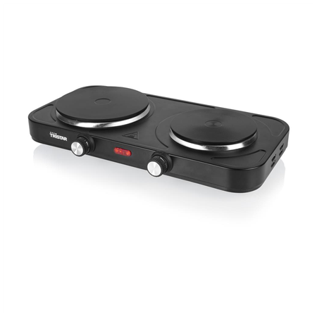 Tristar Table Hob | KP-6152 | Number of burners/cooking zones 2 | Black | Electric