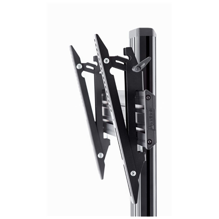 EDBAK Floor stand | TRV200 Videoconferencing Trolley | Tilt | 75-86 " | Maximum weight (capacity) 120 kg | Black