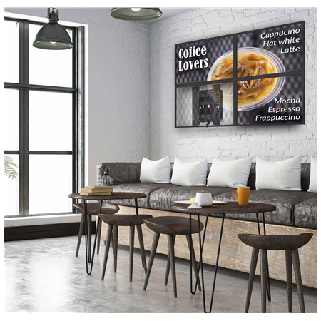 EDBAK Wall mount | VWPOP40 Video Wall Pop-Out Mount with Quick Release | 19-43 " | Maximum weight (capacity) 25 kg | Black