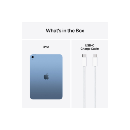 Apple | iPad | 11 " | Blue | IPS, Liquid Retina | 2360 x 1640 pixels | Apple A16 | 512 GB | Wi-Fi | Front camera | 12 MP | Rear