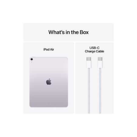 Apple | iPad Air Wi-Fi + Cellular | 13 " | Purple | IPS | 2732 x 2048 pixels | Apple M3 | 8 GB | 128 GB | 3G | 4G | 5G | Wi-Fi |