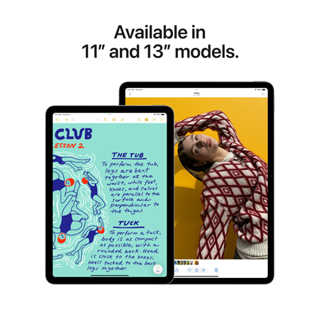 Apple iPad Air | 13 " | Space Grey | Liquid Retina | 2732 x 2048 pixels | Apple M3 | 256 GB | 256 GB | Wi-Fi | Front camera | 12