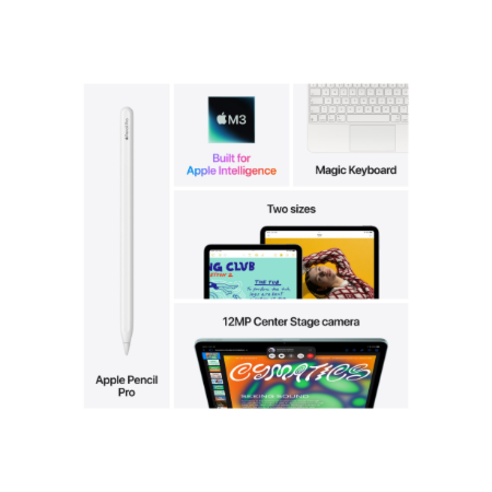 Apple | iPad Air Wi-Fi + Cellular | 13 " | Starlight | IPS | 2732 x 2048 pixels | Apple M3 | 8 GB | 256 GB | 3G | 4G | 5G | Wi-F
