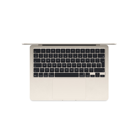 Apple MacBook | Air | Starlight | 13 " | IPS | 2560 x 1664 pixels | Apple M4 | 16 GB | Solid-state drive capacity 256 GB | Apple