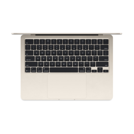 Apple MacBook | Air | Starlight | 13 " | IPS | 2560 x 1664 pixels | Apple M4 | 16 GB | Solid-state drive capacity 256 GB | Apple
