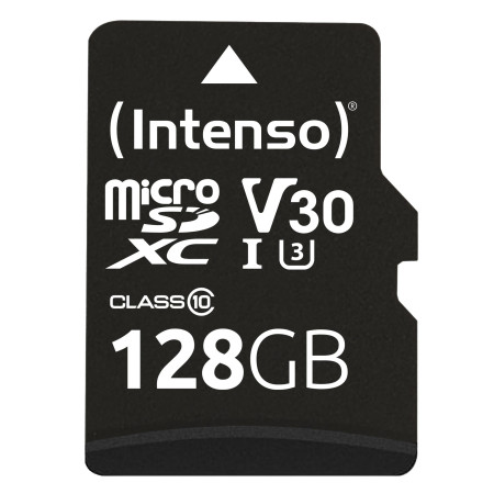 INTENSO MEMORY MICRO SDXC 128GB C10 su adapteriu