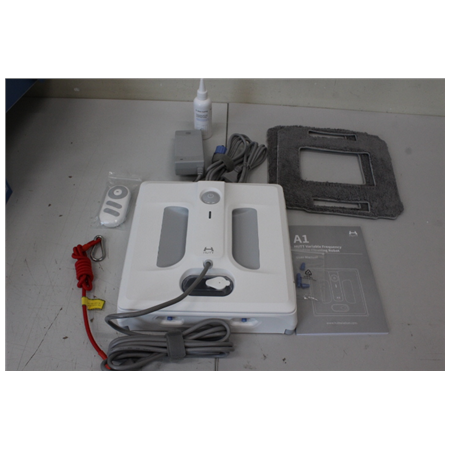 SALE OUT. SALE OUT. HUTT | Window Cleaning Robot | A1 | Corded | 6000 Pa | White | USED, DIRTY, DAMAGED PACKAGING
