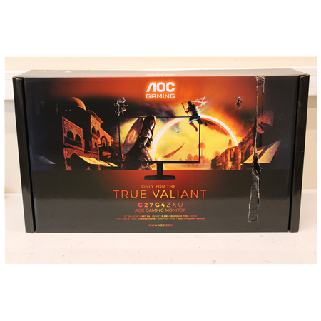 SALE OUT. AOC Gaming C27G4ZXU 27", 1920x1080/1ms/300cd/m², HDMI, DisplayPort, Headphone Out | SALE OUT. AOC | C27G4ZXU | 27 " |