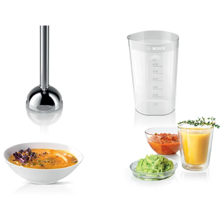 Bosch | Hand Blender | MSM2610B CleverMixx | Hand Blender | 600 W | Number of speeds 1 | Black/Grey