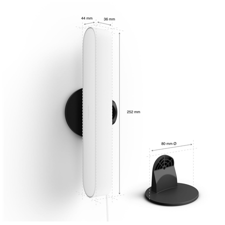 Philips Hue Play WCA Lightbar Base, White | 42 W | 2000-6500 Hue White Colour Ambiance