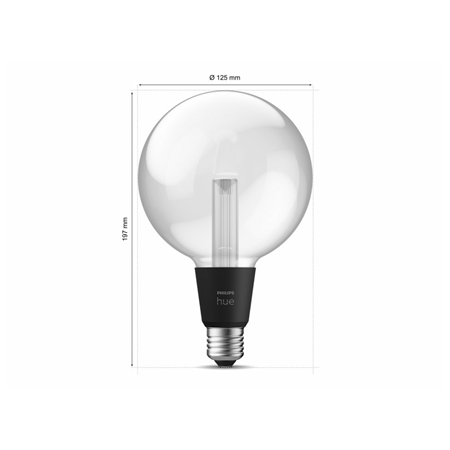 Philips Hue WCA Lightguide G125 | E27 | 6.8 W | White and colour light