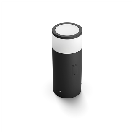 Philips Hue WCA Calla Outdoor Bollard, Black | 8 W | 2000-6500 Hue White Colour Ambiance