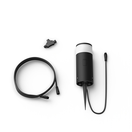 Philips Hue WCA Calla Outdoor Bollard, Black | 8 W | 2000-6500 Hue White Colour Ambiance