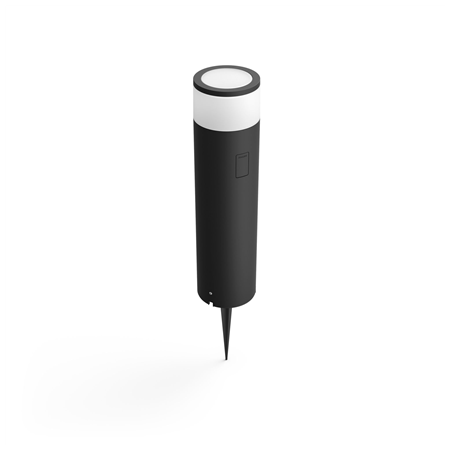 Philips Hue WCA Calla Outdoor Large Bollard, Black | 8 W | 2000-6500 Hue White Colour Ambiance