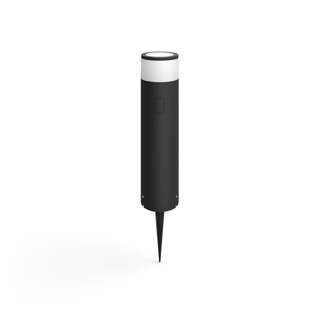 Philips Hue WCA Calla Outdoor Large Bollard, Black | 8 W | 2000-6500 Hue White Colour Ambiance