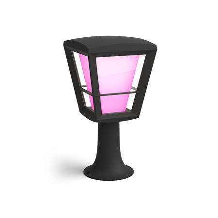 Philips Hue WCA Econic Outdoor Pedestal Lantern | 15 W | 2000-6500 Hue White Colour Ambiance