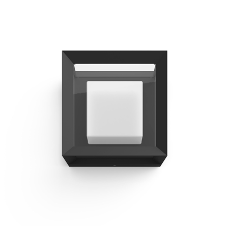 Philips Hue WCA Econic Outdoor Square Wall Lantern | 15 W | 2000-6500 Hue White Colour Ambiance