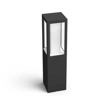 Philips Hue WCA Impress Outdoor Pedestal Lantern | 8 W | 2000-6500 Hue White Colour Ambiance
