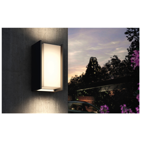 Philips Hue Turaco Outdoor Wall Lantern | E27 | 9 W | Warm white