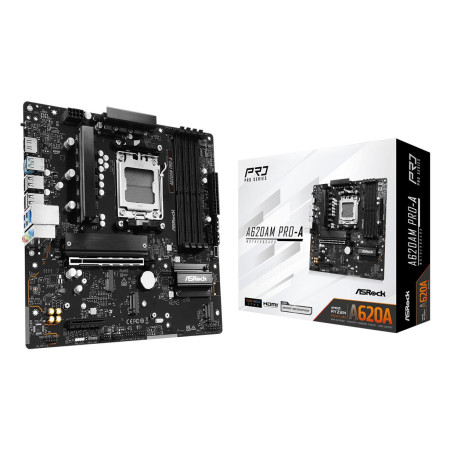 ASRock A620AM Pro pagrindinė plokštė su DDR5 atmintimi