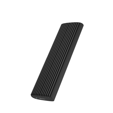 Raidsonic | M.2 NVMe and SATA SSD Enclosure via USB Type-C | IB-1808MCT-CU31