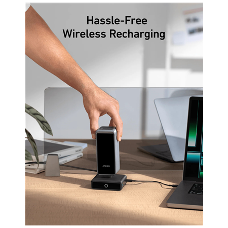 Anker Prime Charging Base for Power Bank, 100W | A1902311 | Black