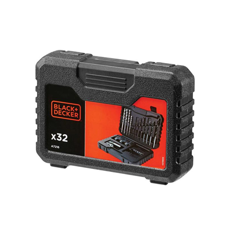 BLACK & DECKER | 32 Piece Drilling and Screwdriving Set | A7216-XJ