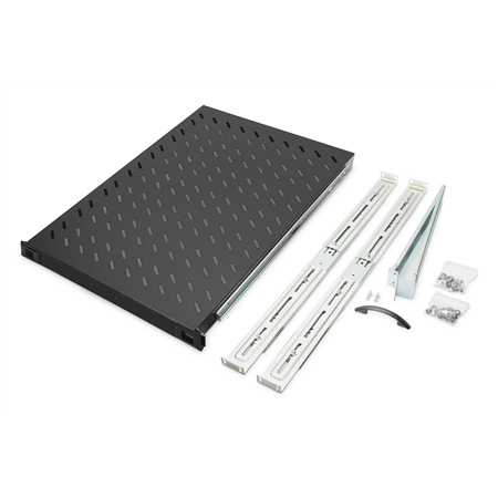 Digitus Extendible Shelf for 483 mm Cabinets | DN-19 TRAY-2-1000SW | Black