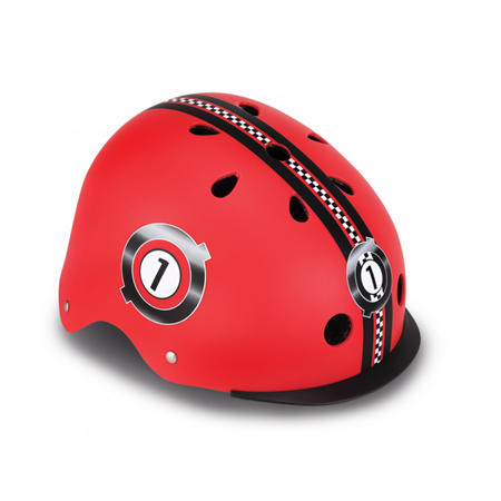 Globber Helmet Elite Lights, XS/S (48-53cm) | 507-102 | Red