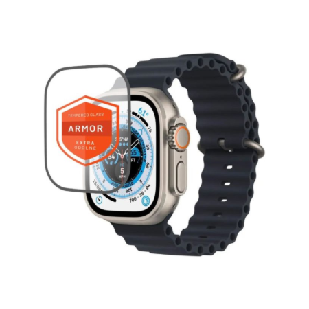 Fixed | Armor Tempered Glass for Apple Watch Ultra 49mm/Ultra 2 49mm | Black