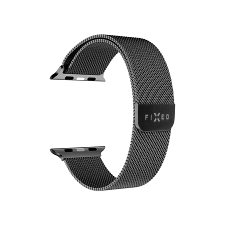 Fixed | Mesh Strap for Apple Watch 42/44/45/46/49mm | 42 mm, 44 mm, 45 mm, 46 mm, 49 mm | Black