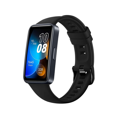 Fixed | Silicone Strap for Huawei Band 8/9/10 | Black