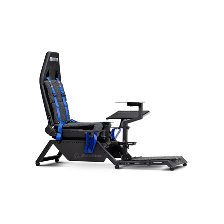 Next Level Racing Boeing Commercial Edition Flight Simulator | Blue highlights