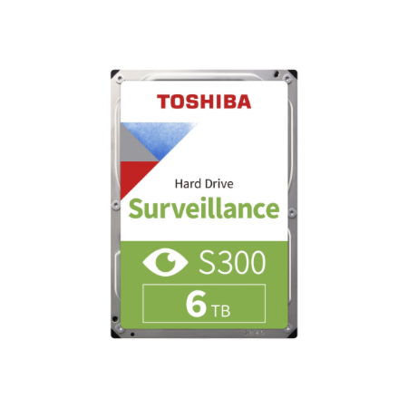 Toshiba S300 Surveillance Hard Drive BULK/OEM | HDKPB06Z0A02S | 7200 RPM | 6000 GB