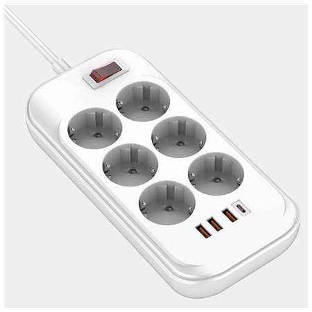 ColorWay Power Socket | CW-CHE64PDW