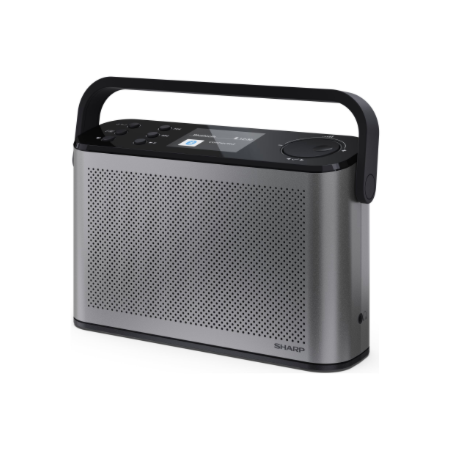 Sharp OSAKA Stereo Portable Digital Radio | DR-P540(GY) | USB port | Bluetooth | FM radio | Wireless connection