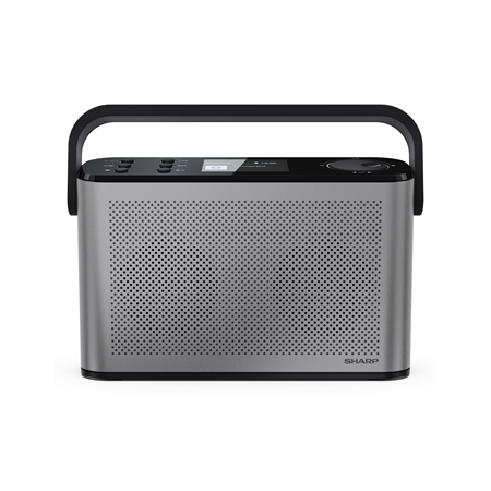 Sharp OSAKA Stereo Portable Digital Radio | DR-P540(GY) | USB port | Bluetooth | FM radio | Wireless connection