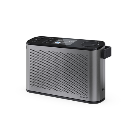 Sharp OSAKA Stereo Portable Digital Radio | DR-P540(GY) | USB port | Bluetooth | FM radio | Wireless connection