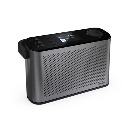 Sharp OSAKA Stereo Portable Digital Radio | DR-P540(GY) | USB port | Bluetooth | FM radio | Wireless connection