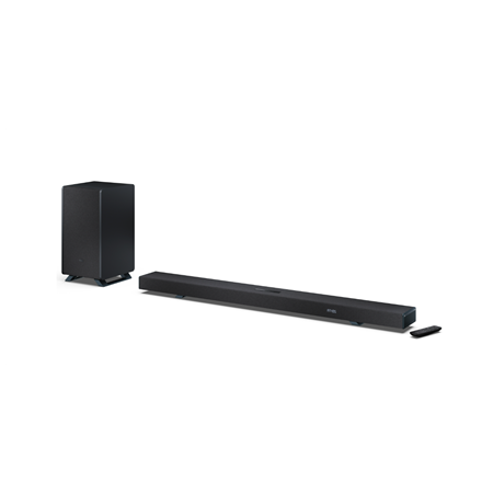 Sharp | 5.1.2 Dolby Atmos/DTS:X Soundbar with Wireless Subwoofer | HT-SBW55121(BK) | Bluetooth