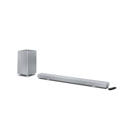Sharp | 5.1.2 Dolby Atmos/DTS:X Soundbar with Wireless Subwoofer | HT-SBW55121(SL) | Bluetooth