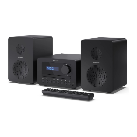 Sharp TOKYO FM Hi-Fi Micro System | XL-B514(BK) | AUX in | Bluetooth | CD player | FM radio