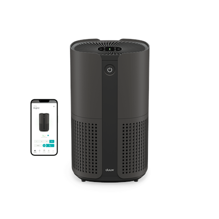 Duux Smart Air Purifier | Bright 2 | 4-22 W | Suitable for rooms up to 42 m² | Black