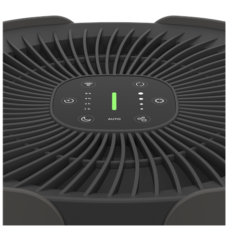 Duux Smart Air Purifier | Bright 2 | 4-22 W | Suitable for rooms up to 42 m² | Black