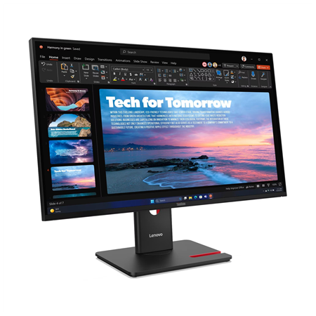 Lenovo | ThinkVision | T27QD-40 | 27 " | IPS | 16:9 | 120 Hz | 4 ms | 2560 x 1440 pixels | 350 cd/m² | HDMI ports quantity 1 | E
