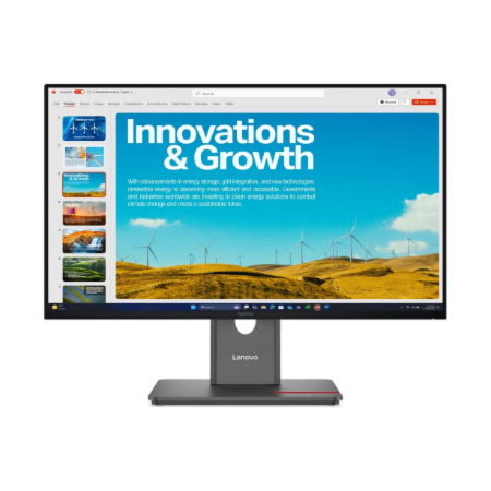 Lenovo | ThinkVision P24QD-40 | 23.8 " | IPS | 16:9 | 120 Hz | 6 ms | 2560 x 1440 pixels | 300 cd/m² | HDMI ports quantity 1 | E