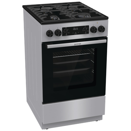 Gorenje Cooker | GK5C42SF | Hob type Gas | Oven type  Electric | Grey | Width 50 cm | Depth 59.4 cm | 70 L