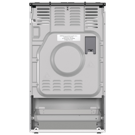 Gorenje Cooker | GK5C42SF | Hob type Gas | Oven type  Electric | Grey | Width 50 cm | Depth 59.4 cm | 70 L