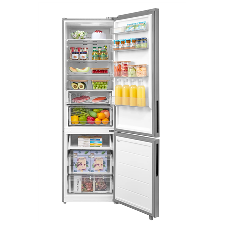 Midea Refrigerator | MDRB600MME46 | Energy efficiency class E | Free standing | Combi | Height 201 cm | No Frost system | Fridge